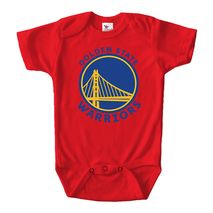 Golden State Warriors Baby Romper Onesie