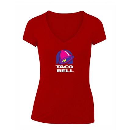 Women's Taco Bell  V Neck T-Shirt