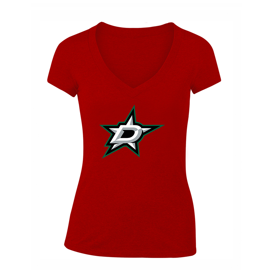 Women's NHL - Dallas Stars V-Neck T-Shirt