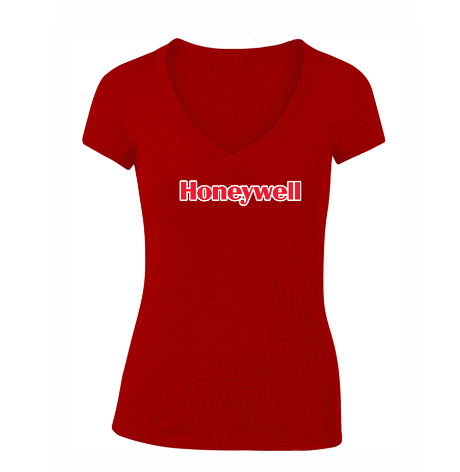 Women's Honeywell  V-Neck T-Shirt
