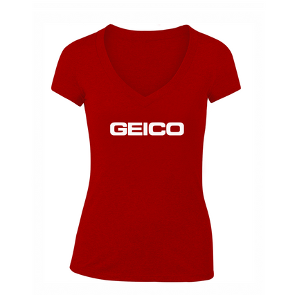 Women's Geico   V Neck T-Shirt