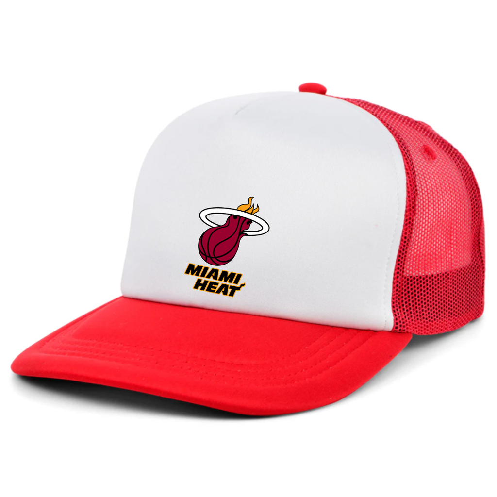 Miami Heat Dad Trucker Hat