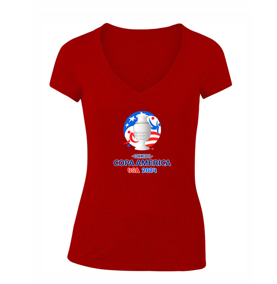 Women's Copa America 2024 V-Neck T-Shirt