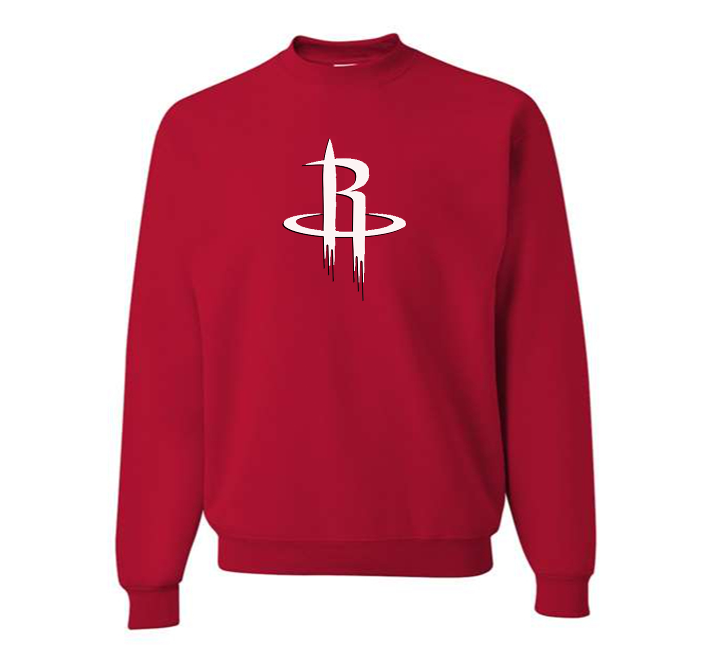 Men's Houston Rockets  Crewneck Sweatshirt