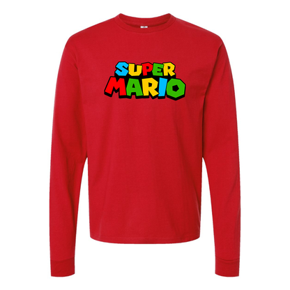 Men's Super Mario Long sleeves T-Shirt