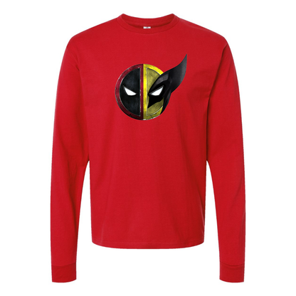 Men's Deadpool & Wolverine Long sleeves T-Shirt