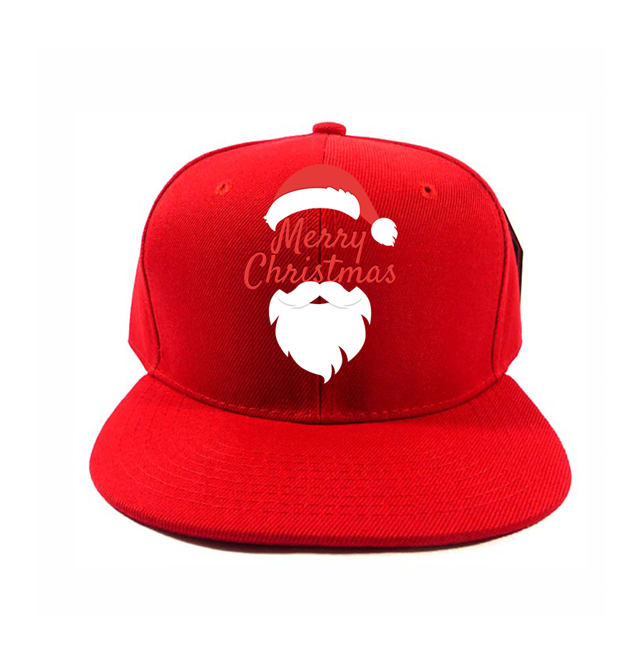 Merry Christmas Santa Claus Snapback Hat