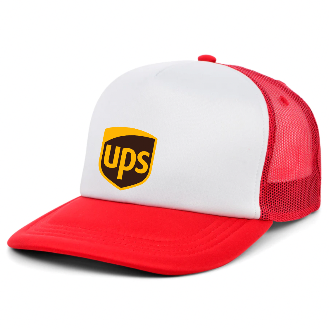 UPS Trucker Hat – Embroidered Fan Hat | TeesCustomize