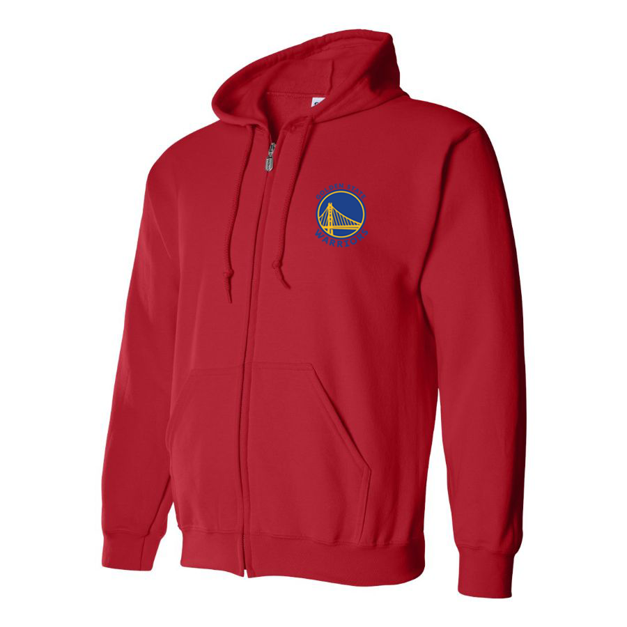 Men's Golden State Warriors  Zipper  Hoodie