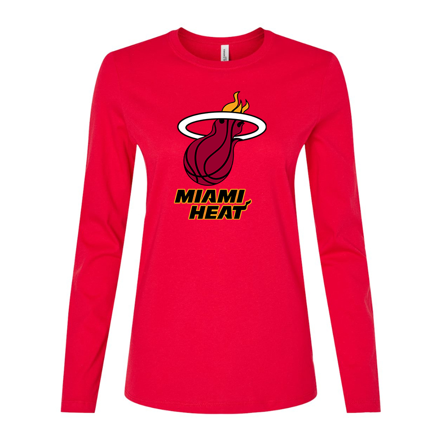 Women's Miami Heat Long Sleeve T-Shirt