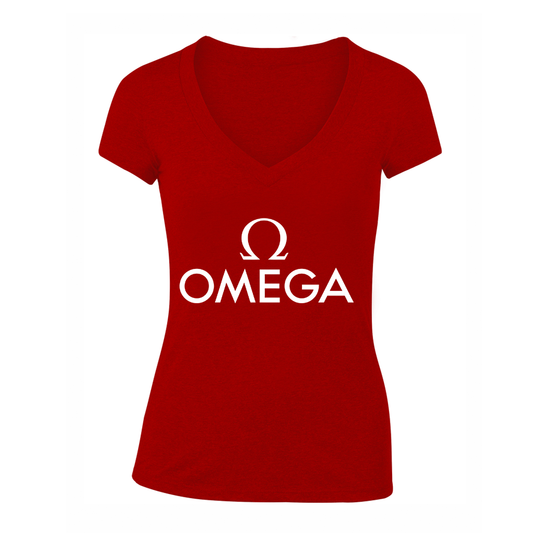 Women's Omega V Neck T-Shirt