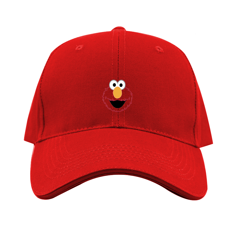 Sesame Street Elmo Face Dad Baseball Cap Hat