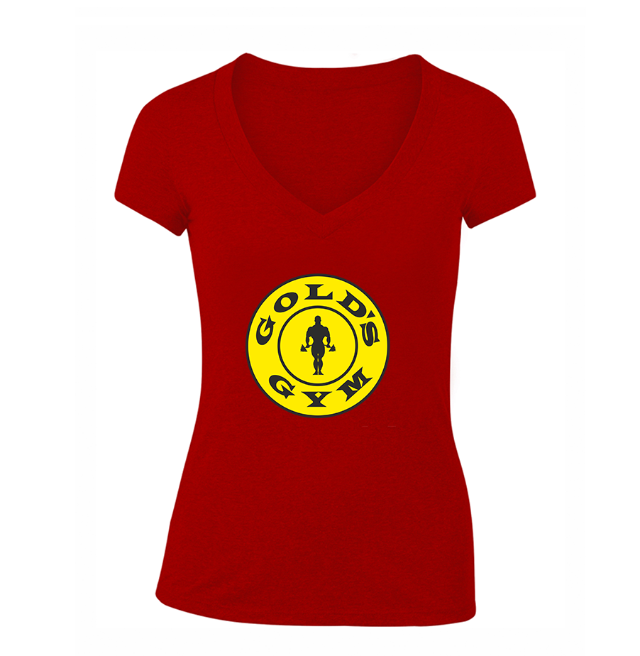 Women's Gold's Gym V Neck T-Shirt