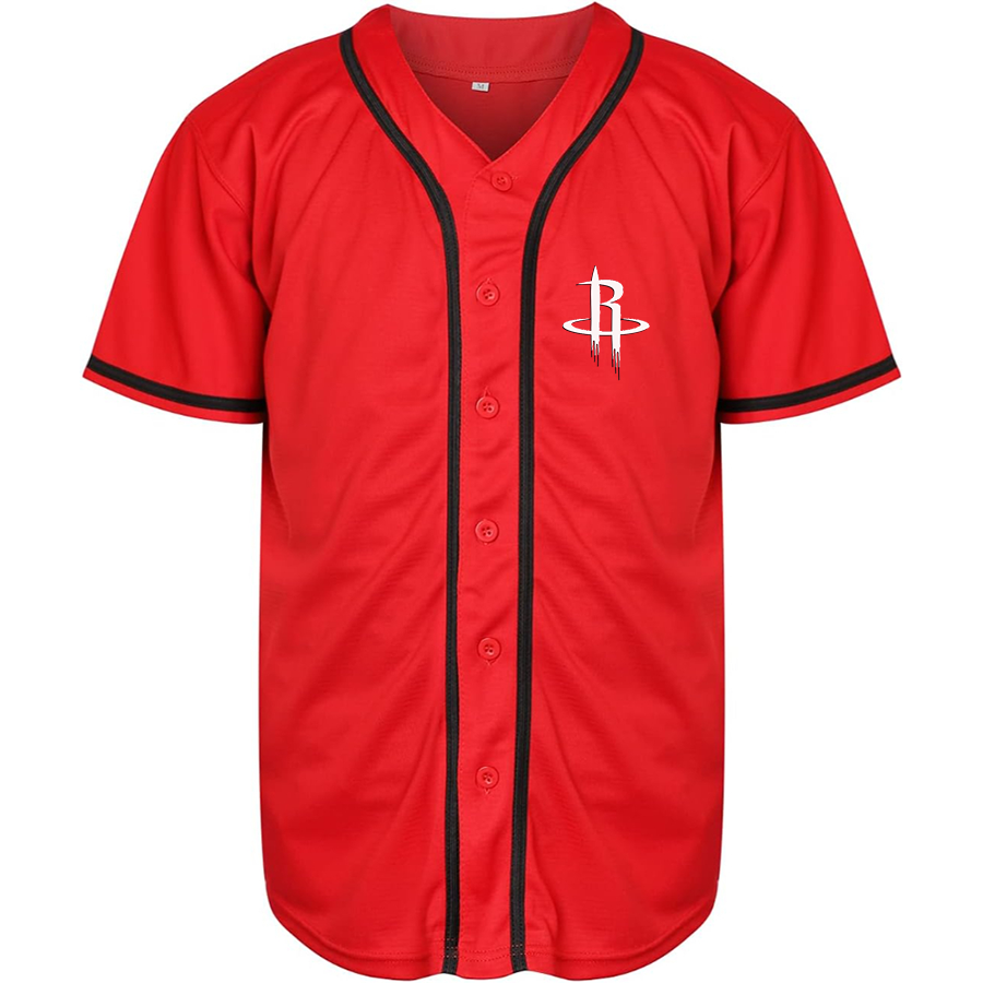 Men's Houston Rockets Baseball Jersey