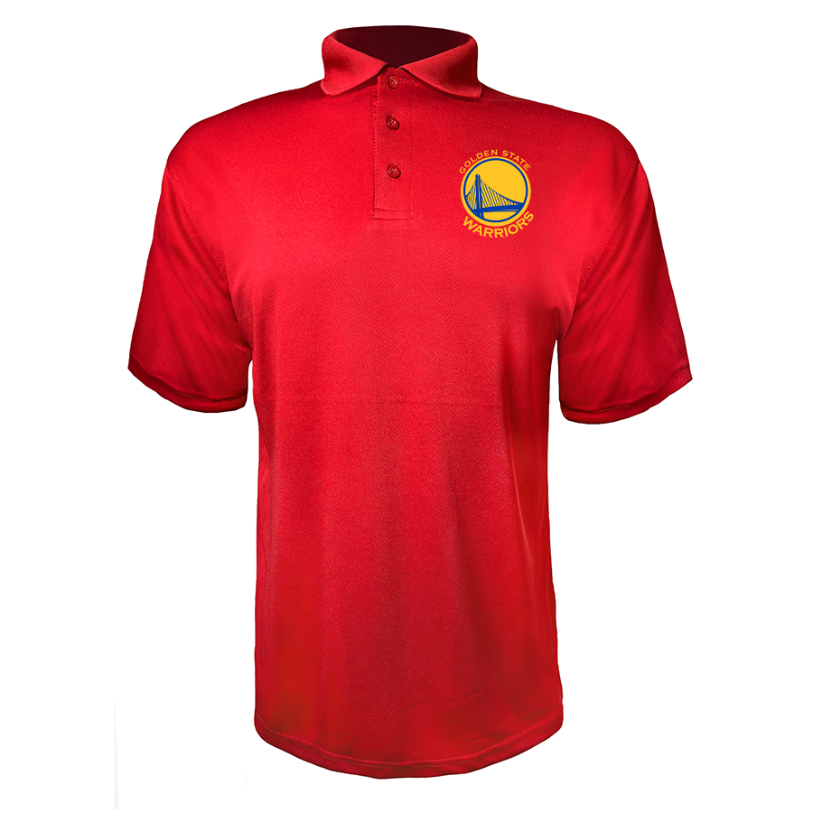 Men's Golden State Warriors Polyester Polos