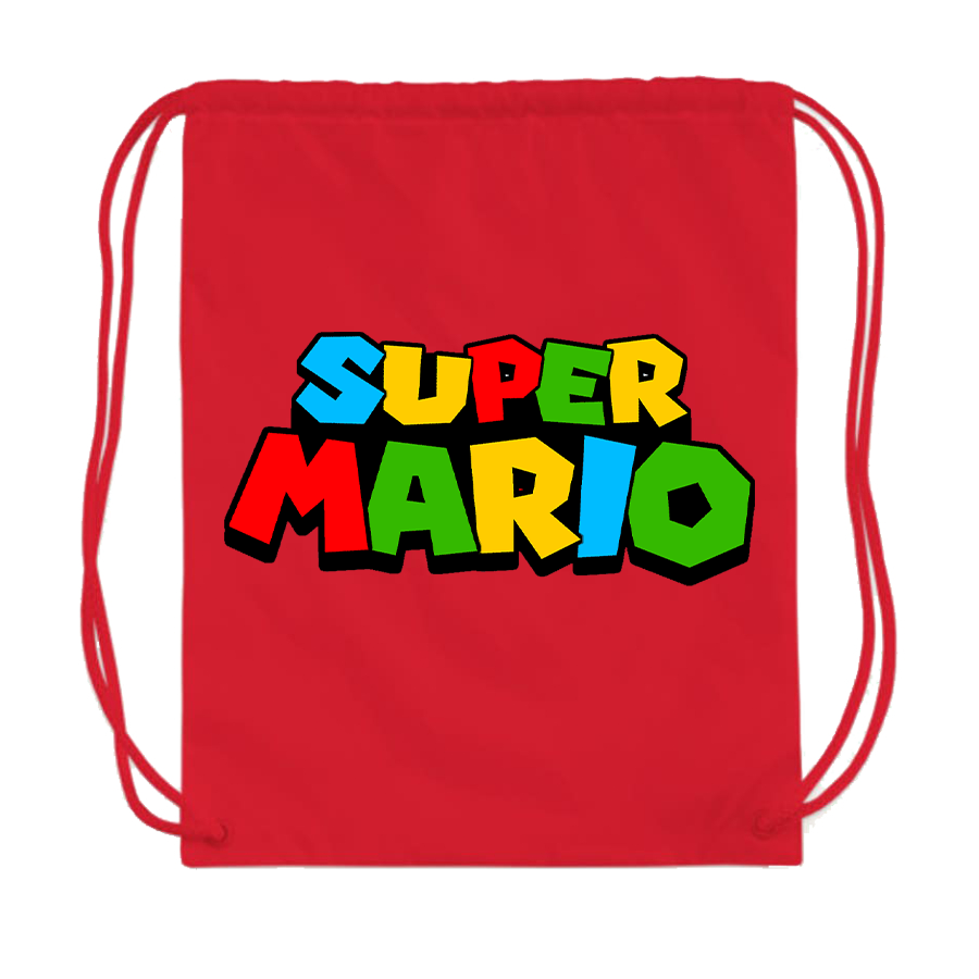 Super Mario Drawstring Bag | TeesCustomize