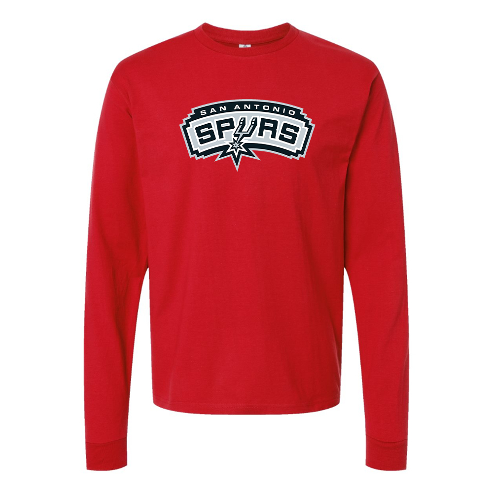 Men's San Antonio Spurs Long sleeves T-Shirt