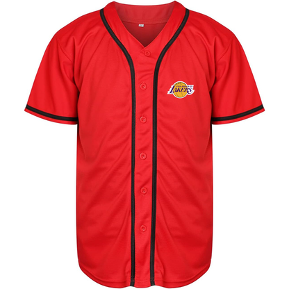 Men's Los Angeles Lakers Baseball Jersey