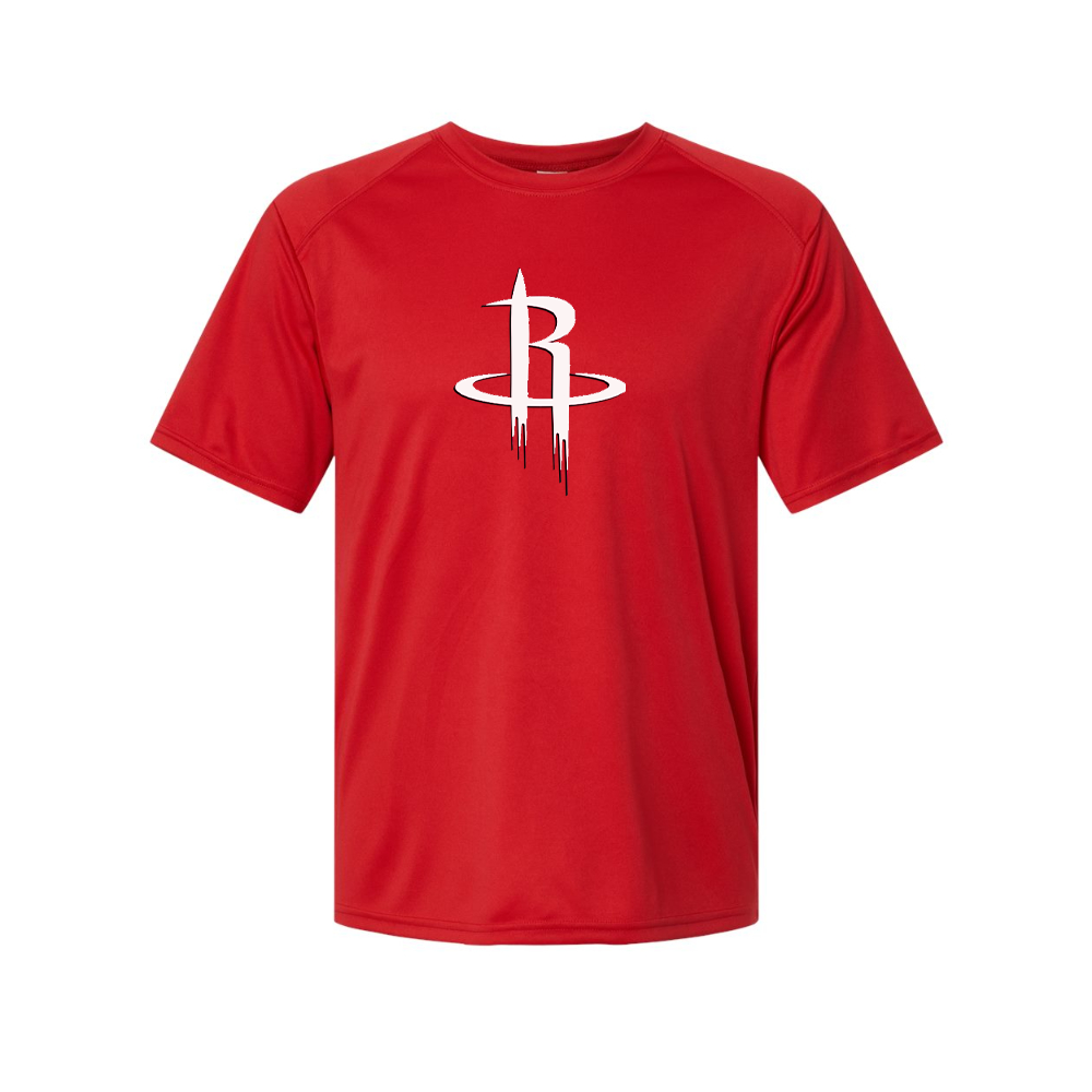 Men's Houston Rockets Performance T-Shirt – Graphic Cotton T-Shirt | TeesCustomize
