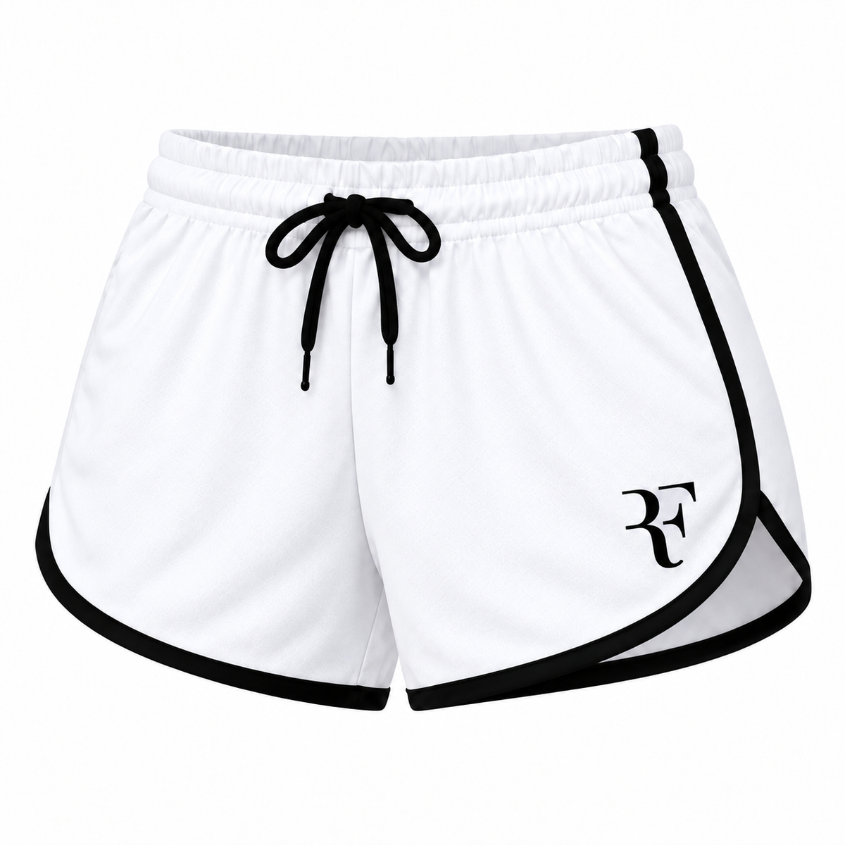 Roger Federer women's booty shorts - White