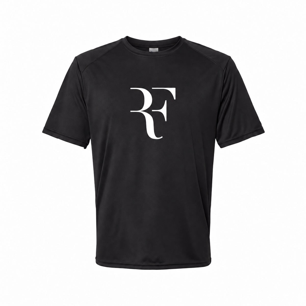 Roger Federer youth polyester tee - Black