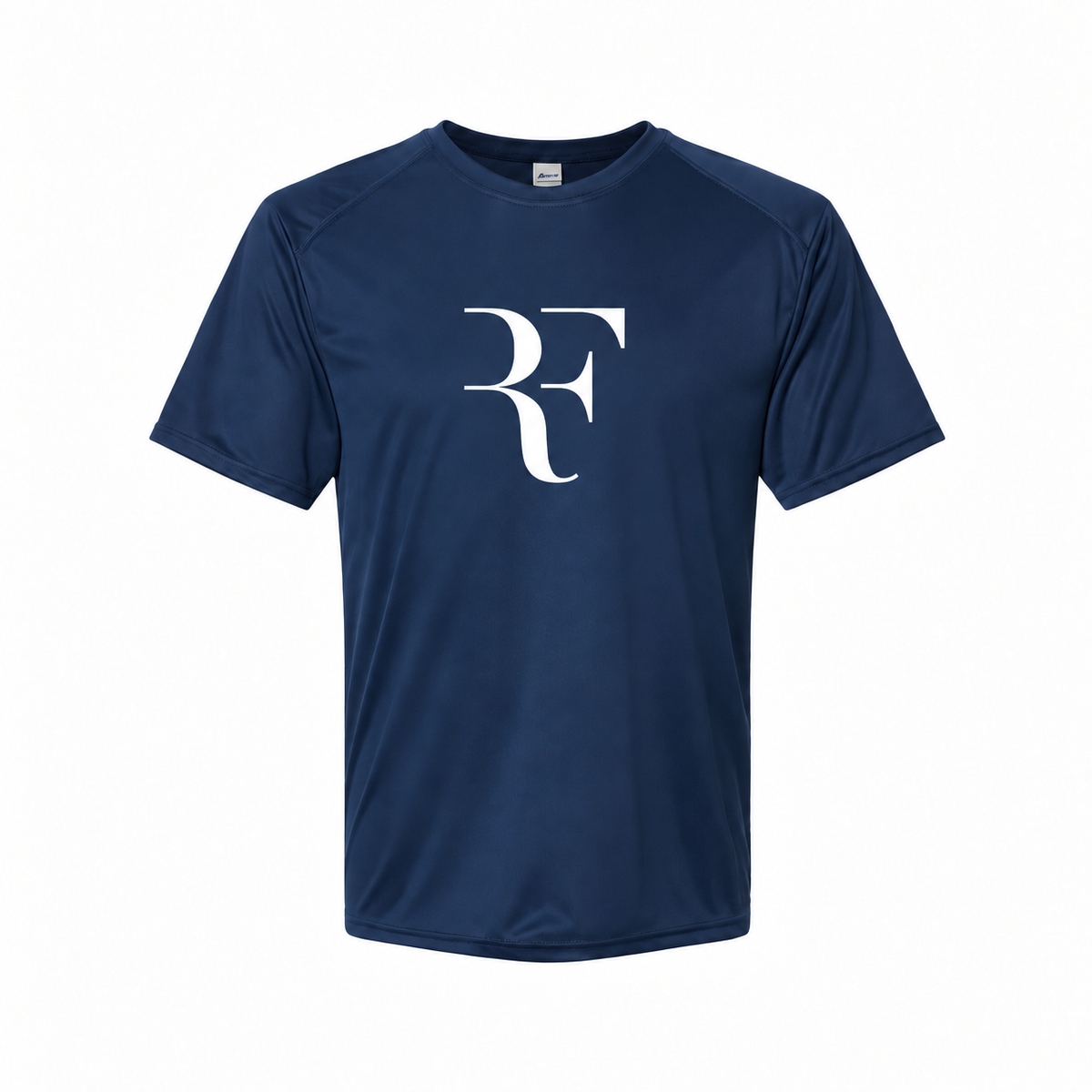 Roger Federer youth polyester tee - Navy
