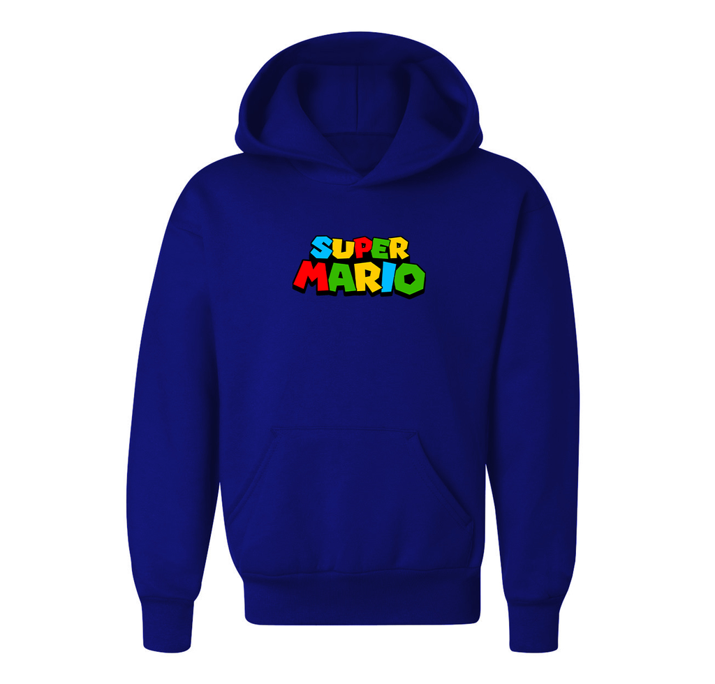 Youth  Super Mario Pullover Hoodie