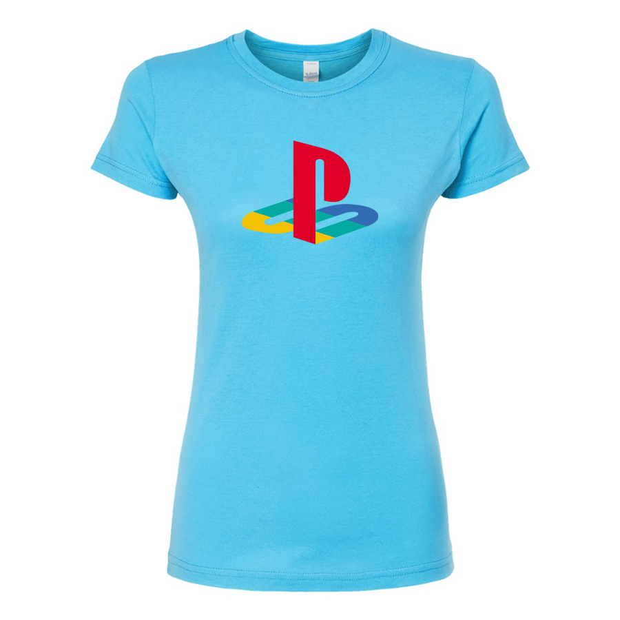 Women's Playstation Round Neck T-Shirt