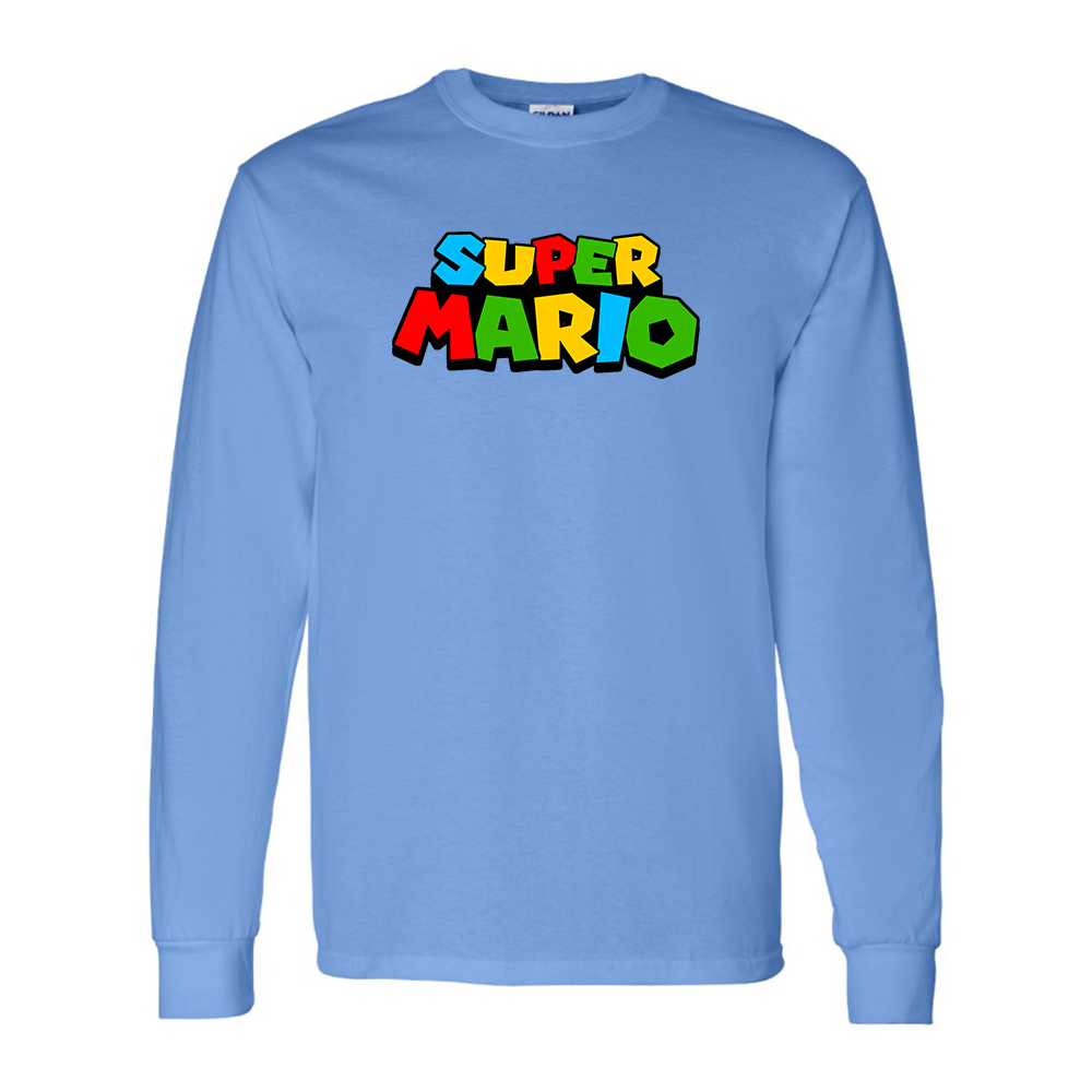 Youth Super Mario Long sleeves T-Shirt