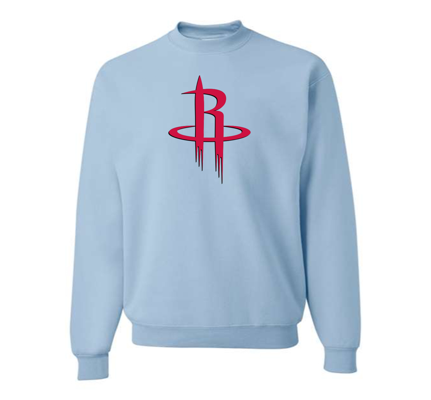 Men's Houston Rockets  Crewneck Sweatshirt