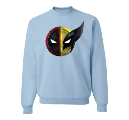 Men's Deadpool & Wolverine Crewneck Sweatshirt