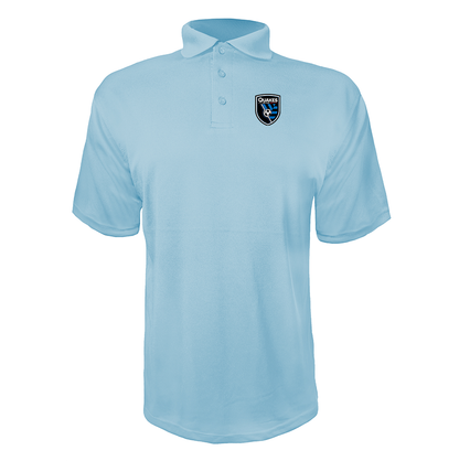 Men's San Joke Earthquakes  Polyester Polos