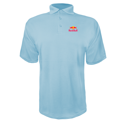 Men's Red Bull Polyester Polos