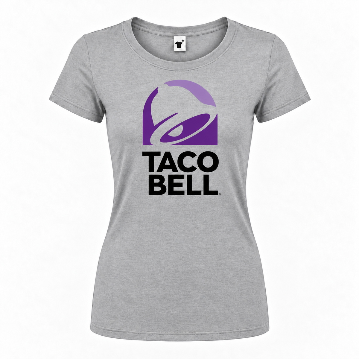 Women's taco bell roundneck gray