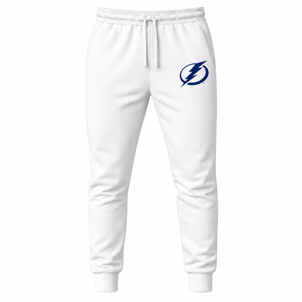 Men's Tampa Bay Lightning joggers sweatpants, White