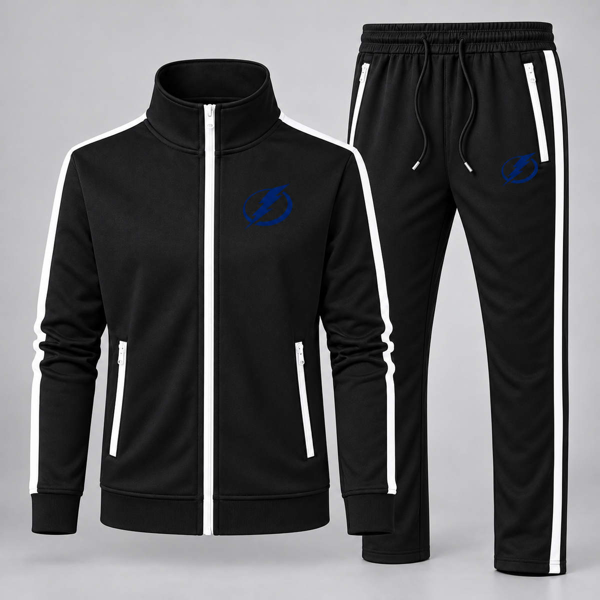 Black - Tampa Bay Lightning tracksuit - front