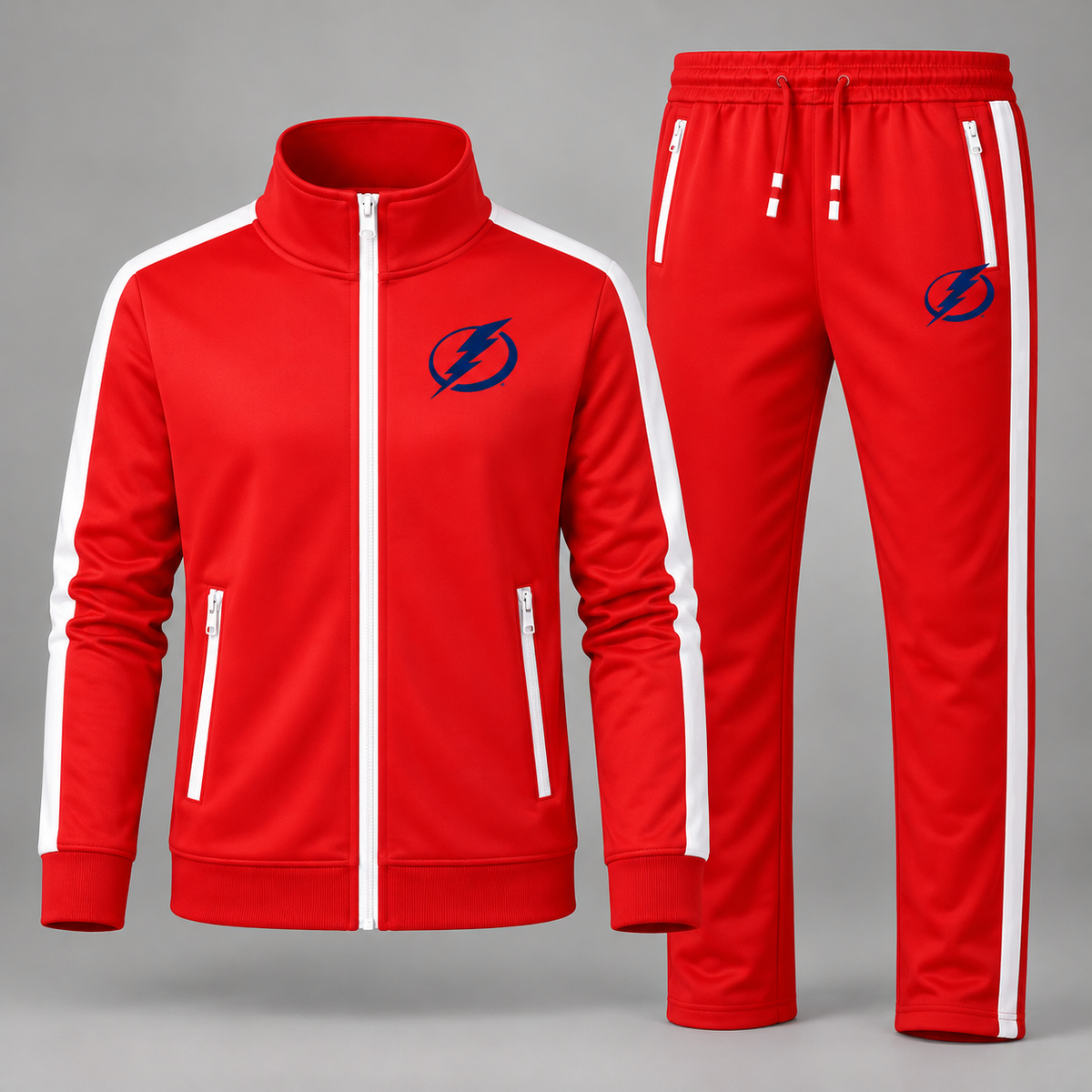 Red - Tampa Bay Lightning tracksuit - front
