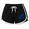 Women's Tampa Bay Lightning Booty Shorts, Black