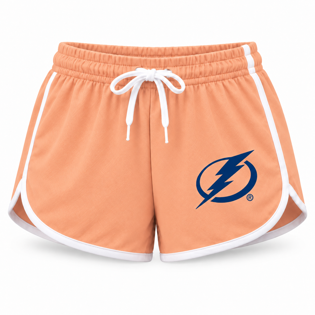 Women's Tampa Bay Lightning Booty Shorts, Peach