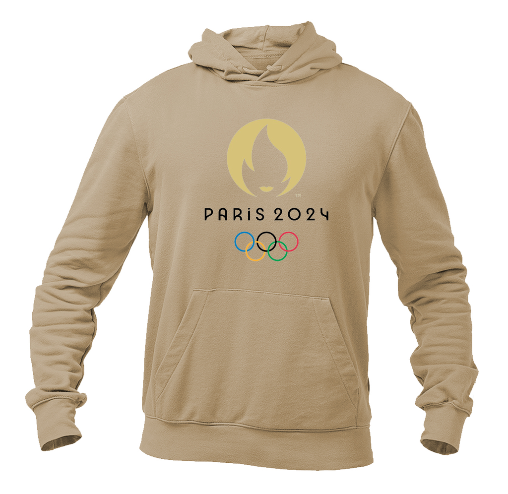 Men's New Olympics 2024 Paris Logo Pullover  Hoodie