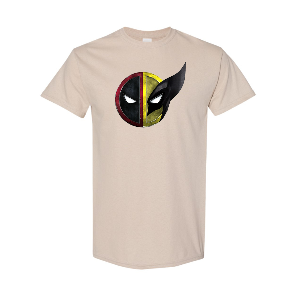 Men's Deadpool & Wolverine Cotton T-shirt – Graphic Cotton T-Shirt | TeesCustomize