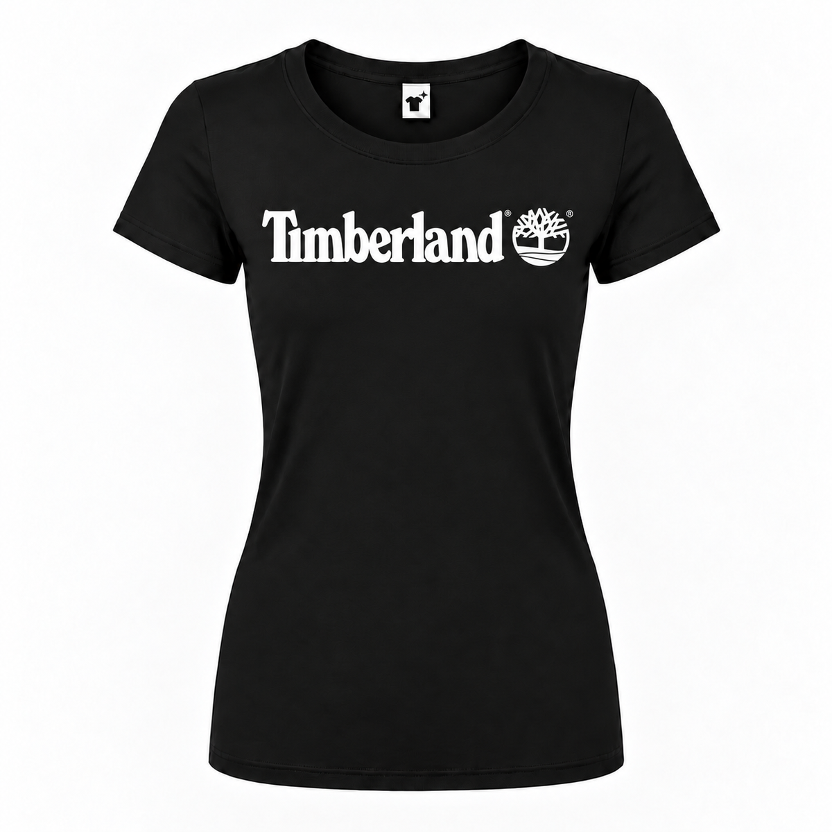 Women's Timberland Round Neck T-Shirt, Black