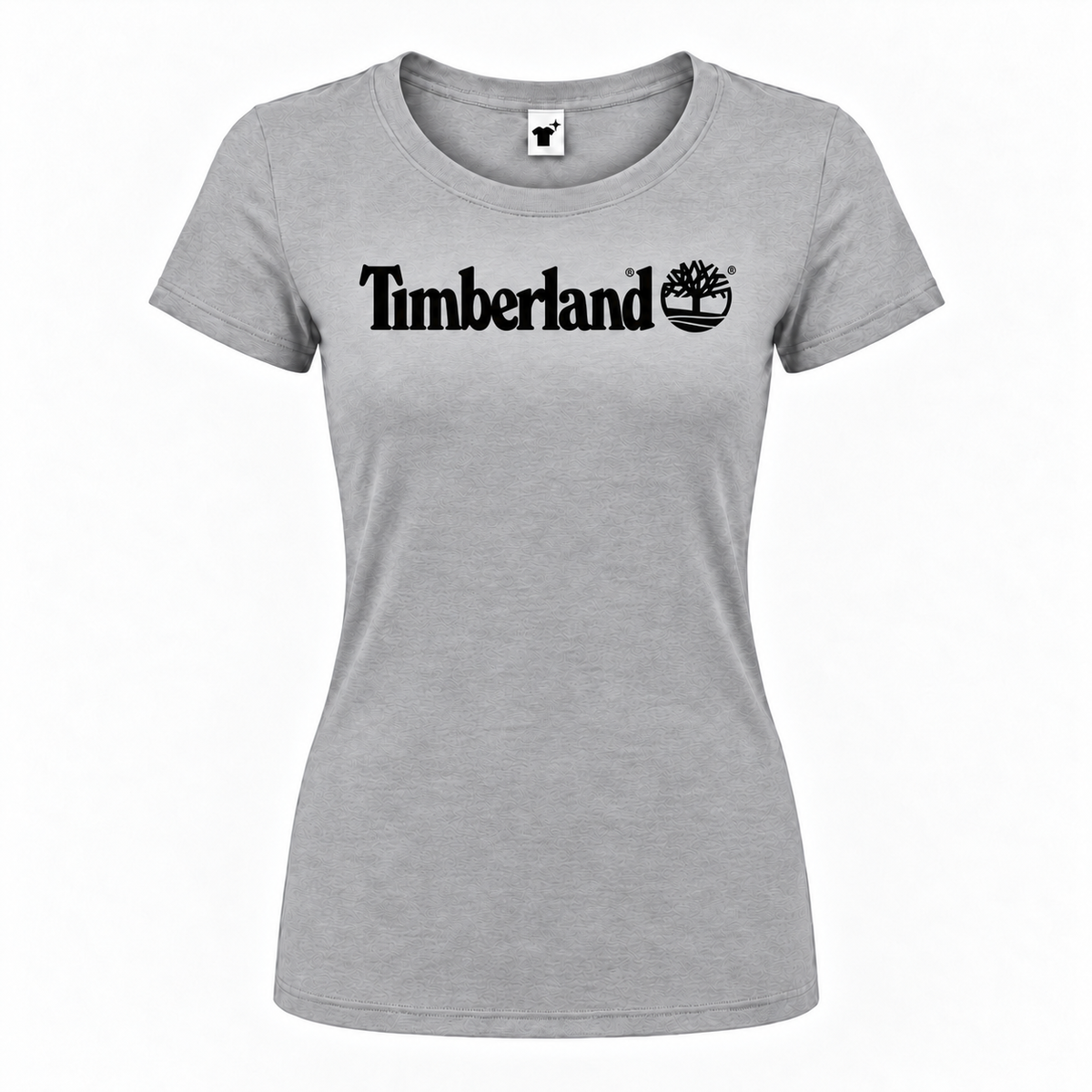 Women's Timberland Round Neck T-Shirt, Gray