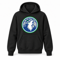 Minnesota Timberwolves youth pullover hoodie in Black