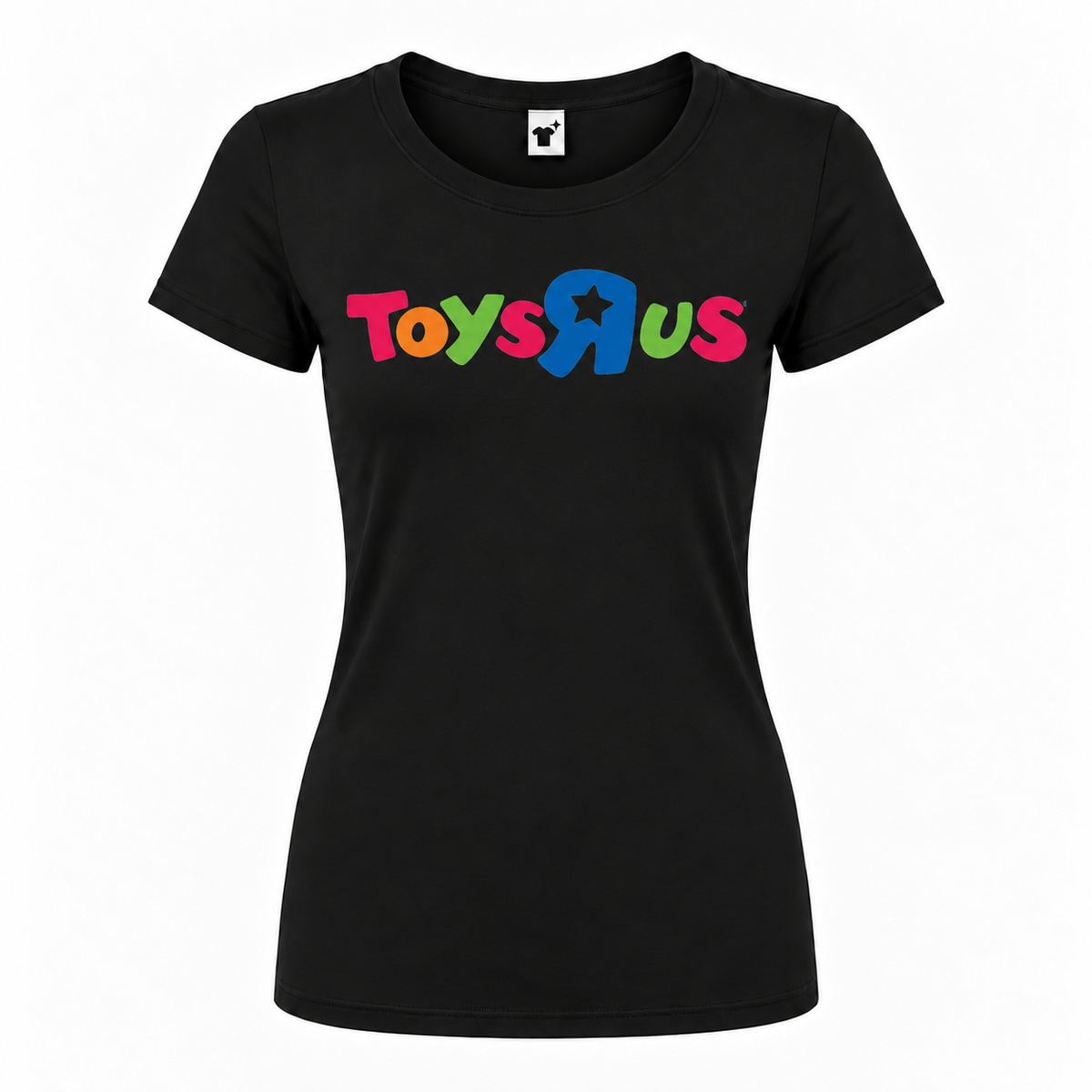 Women's toys r us roundneck black