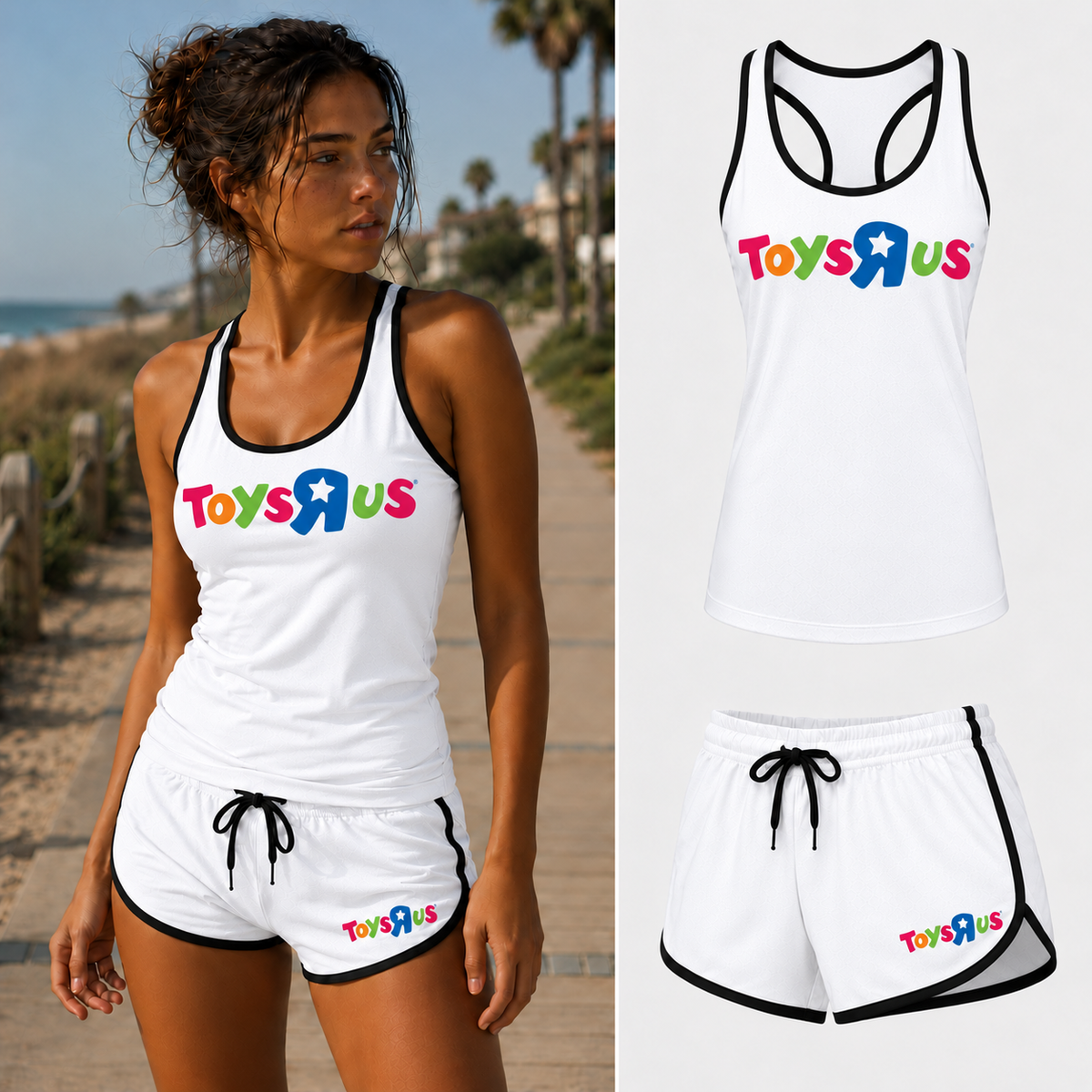 Women's toys r us set white