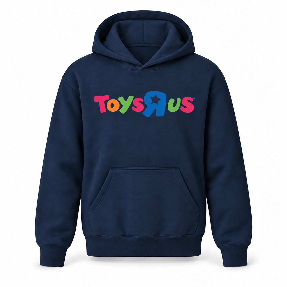 Toys R Us youth hoodie in Navy with original artwork