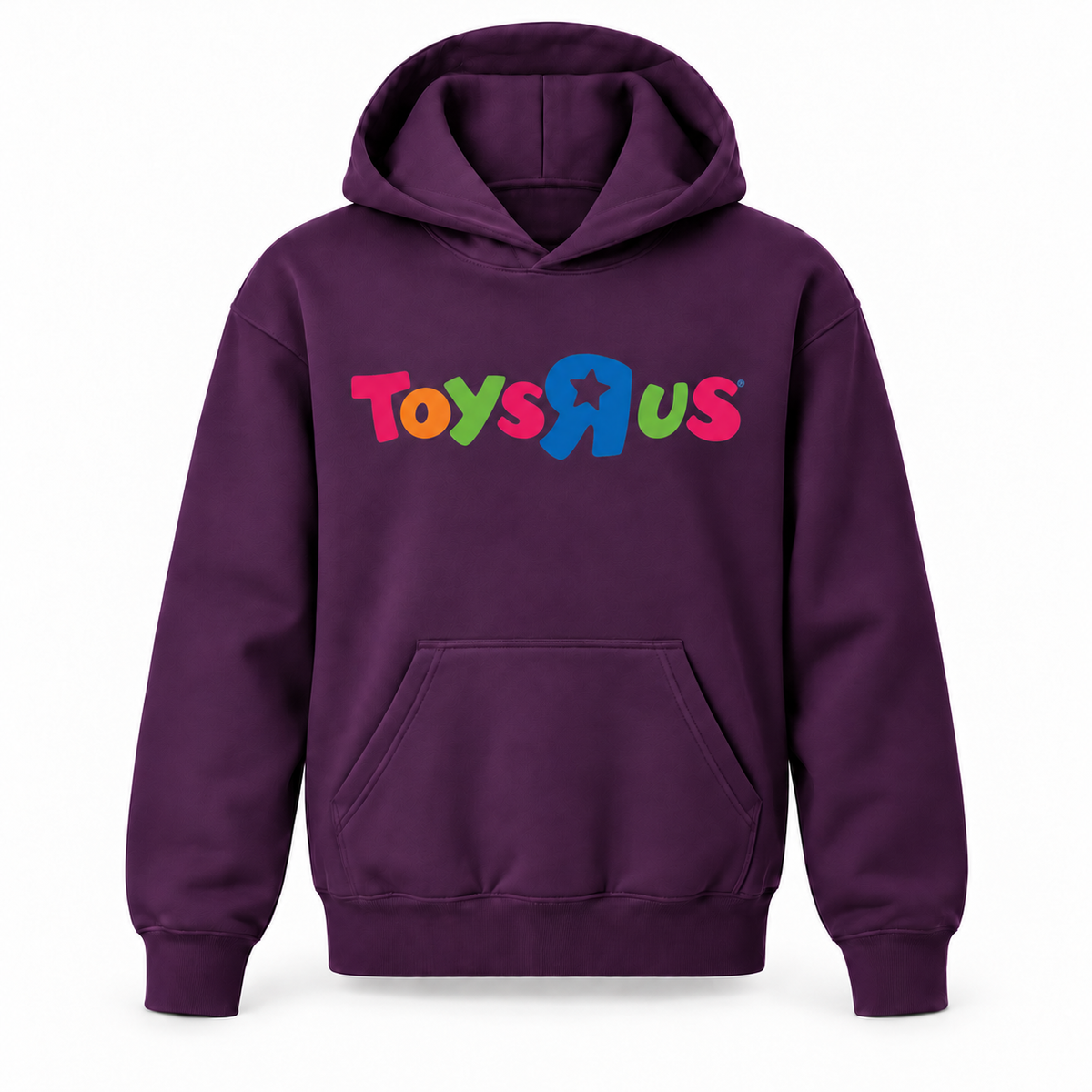 Toys R Us youth hoodie in Purple with original artwork