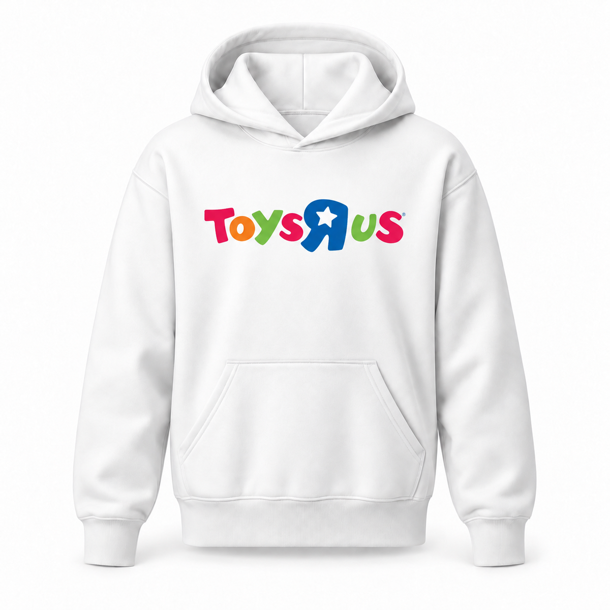 Toys R Us youth pullover hoodie in White
