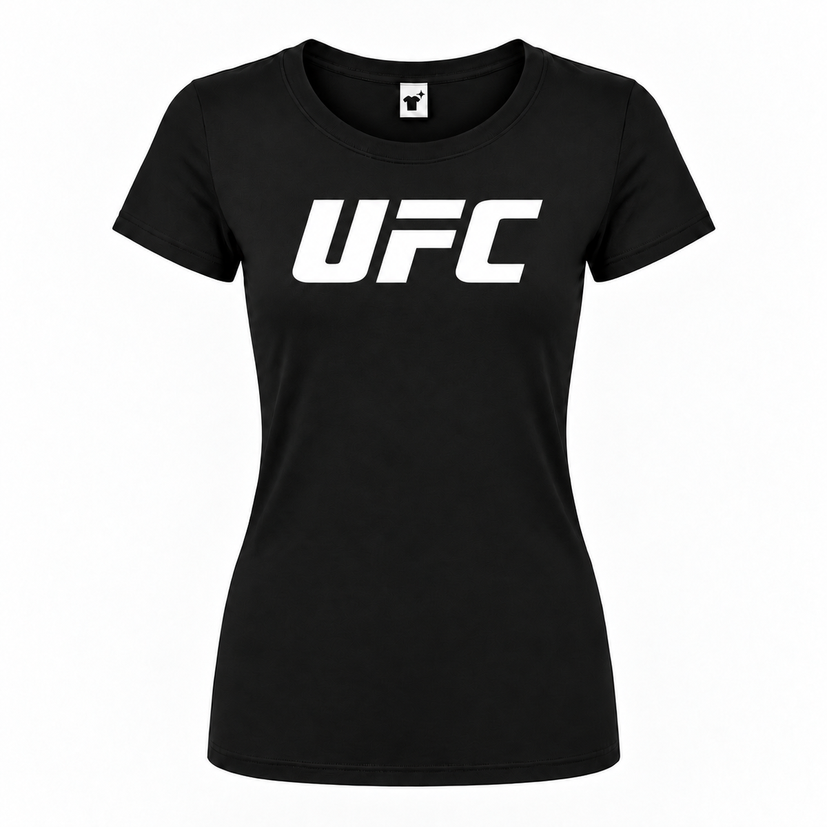 Women's ufc roundneck black
